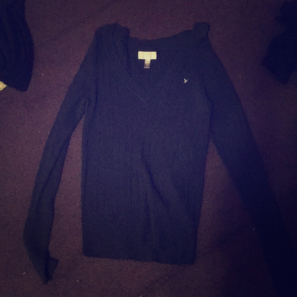 Navy American Eagle Sweater
